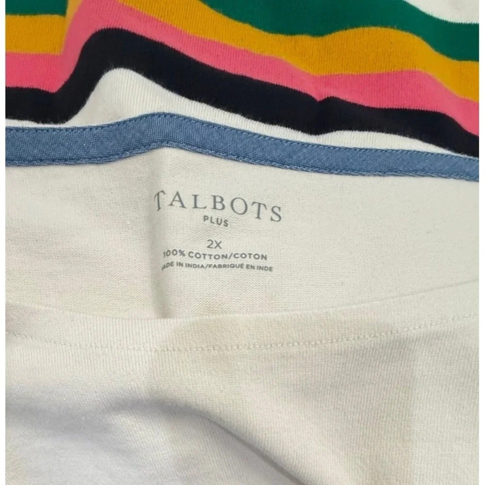 Talbots plus ivory
